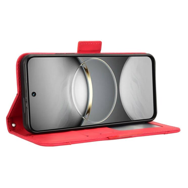 Чохол Deexe Wallet Stand для TECNO Spark 30C - Red: фото 4 з 7