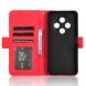 Чохол Deexe Wallet Stand для TECNO Spark 30C - Red (361701R). Фото 5 з 7
