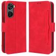 Чехол Deexe Wallet Stand для ZTE Blade V40 Design - Red (305620R)