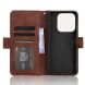 Чехол Deexe Wallet Stand для ZTE Nubia V60 Design - Brown (365001Z). Фото 4 из 8