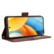 Чехол Deexe Wallet Stand для ZTE Nubia V60 Design - Brown (365001Z). Фото 3 из 8