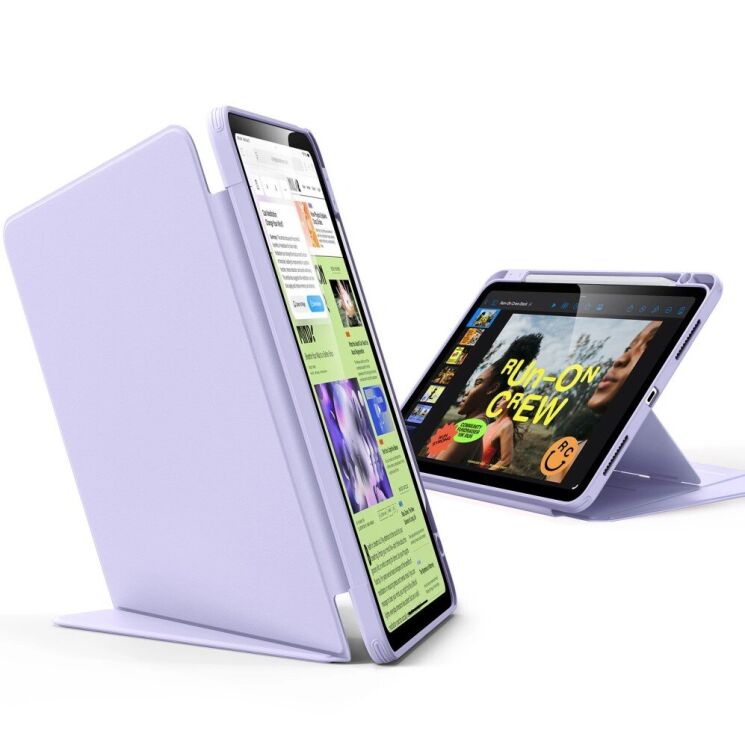 Чехол ESR Flip Magnetic Case with Pencil Holder для Apple iPad Air 4 / 5 10.9 (2020/2022) / Air 11 M3/M2 (2025/2024) 4894240267110 - Purple: фото 1 из 10