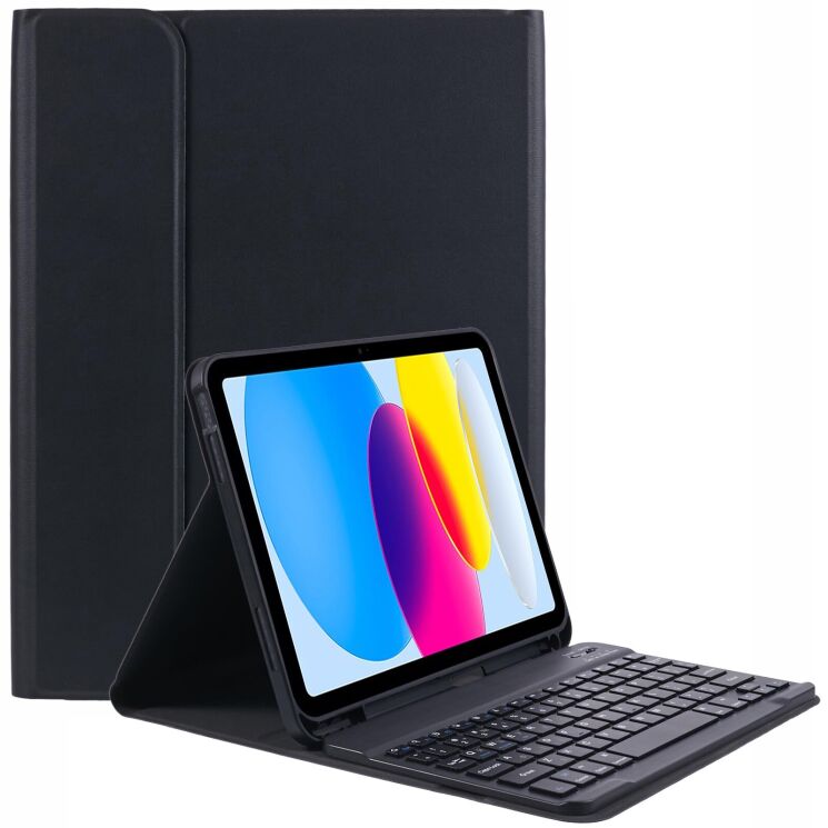 Чохол-клавіатура UniCase Keyboard Cover для iPad 10.9 (2022) / iPad 11 (2025) - Black: фото 1 з 10