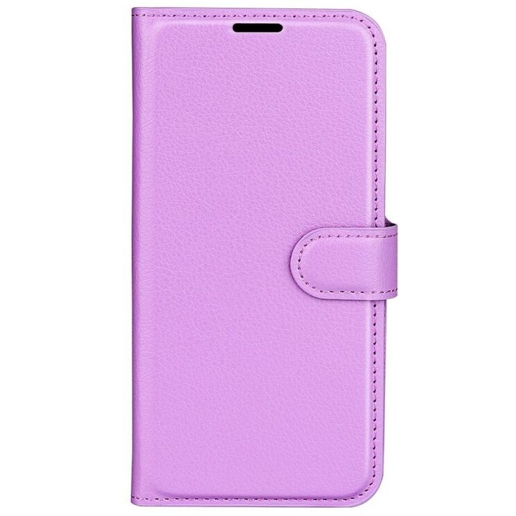Чехол-книжка Deexe Book Type для ZTE Blade A35 - Purple: фото 4 из 9