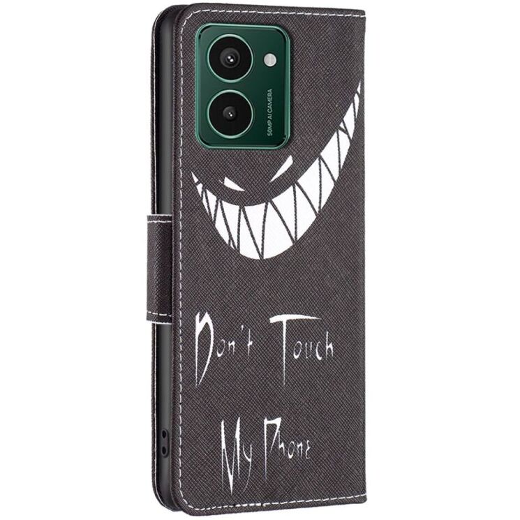 Чехол-книжка Deexe Color Wallet для HMD Pulse / Pulse Plus - Don't Touch My Phone: фото 4 из 8