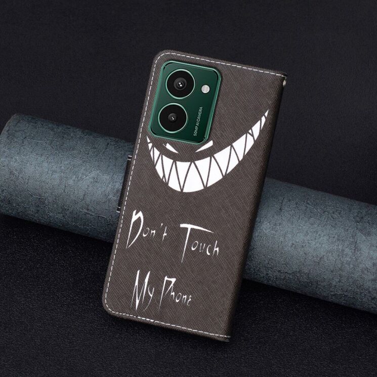 Чехол-книжка Deexe Color Wallet для HMD Pulse / Pulse Plus - Don't Touch My Phone: фото 6 из 8