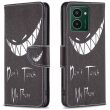 Чехол-книжка Deexe Color Wallet для HMD Pulse / Pulse Plus - Don't Touch My Phone (354412B)