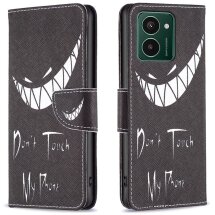 Чехол-книжка Deexe Color Wallet для HMD Pulse / Pulse Plus - Don't Touch My Phone: фото 1 из 8