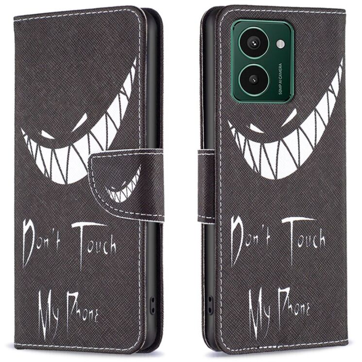 Чехол-книжка Deexe Color Wallet для HMD Pulse / Pulse Plus - Don't Touch My Phone: фото 1 из 8