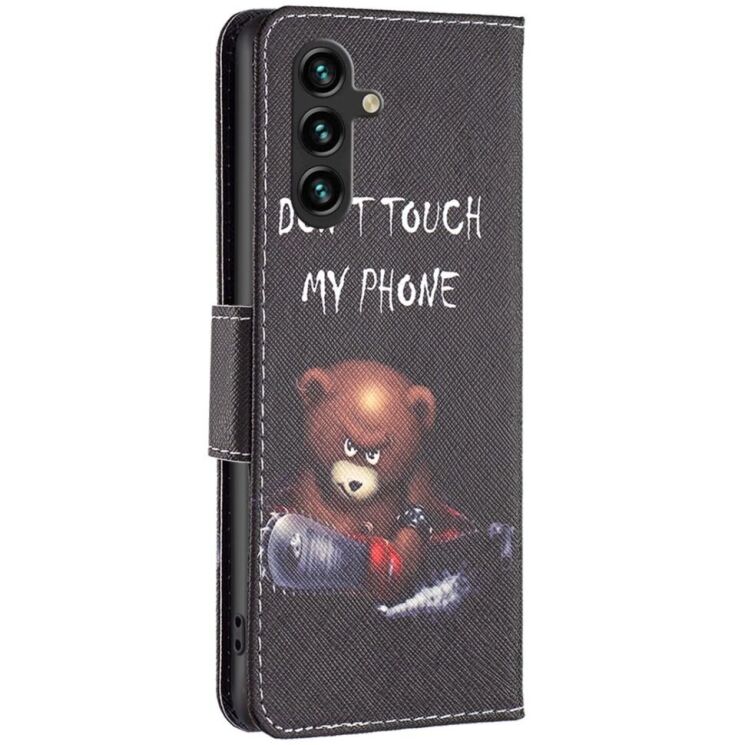 Чехол-книжка Deexe Color Wallet для Samsung Galaxy A05s (A057) - Bear: фото 4 из 8