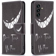 Чехол-книжка Deexe Color Wallet для Samsung Galaxy A16 (A165) - Don't Touch My Phone: фото 1 из 7