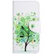 Чехол-книжка Deexe Color Wallet для Xiaomi Redmi Note 14 4G - Green Tree (373466A). Фото 4 из 5