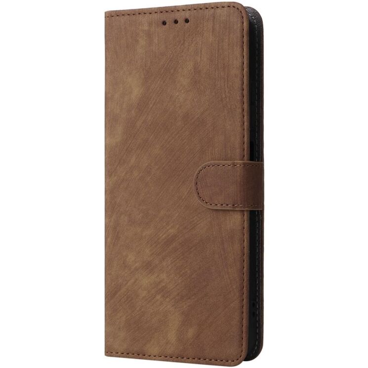 Чехол-книжка Deexe Delta Book для ZTE Blade A35 / Blade A55 - Brown: фото 5 из 7