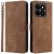 Чехол-книжка Deexe Delta Book для ZTE Blade A35 / Blade A55 - Brown: фото 1 из 7