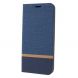 Чехол-книжка Deexe Lines Texture для Sony Xperia XZ3 - Blue (204220L). Фото 3 из 5