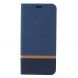 Чехол-книжка Deexe Lines Texture для Sony Xperia XZ3 - Blue (204220L). Фото 1 из 5