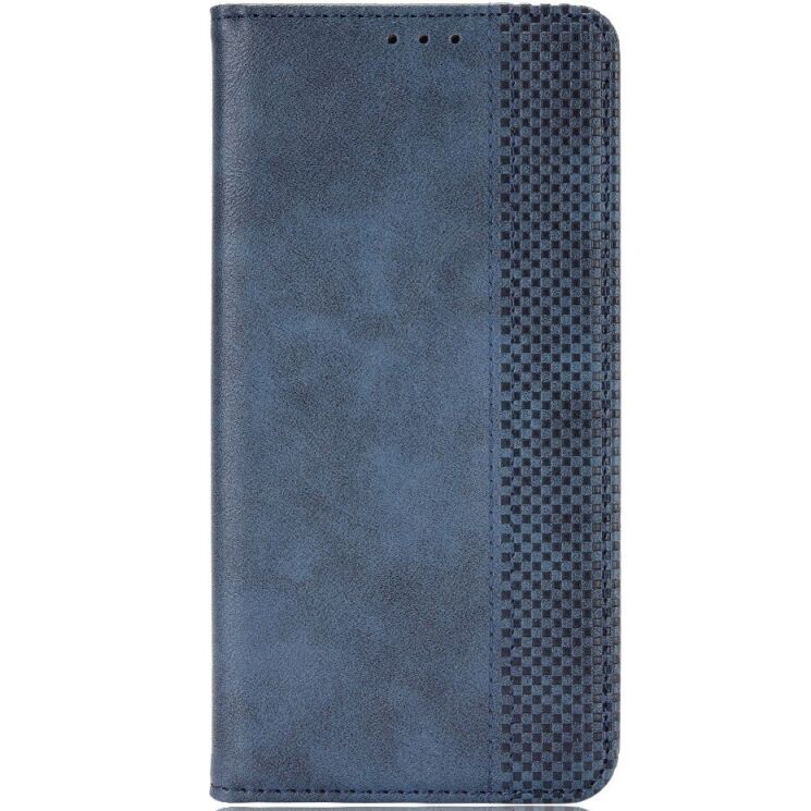 Чохол-книжка Deexe Retro Style для Infinix Hot 70 Pro - Blue: фото 3 з 18