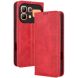 Чохол-книжка Deexe Retro Style для Infinix Note 60 / 60 Pro - Red (409302R). Фото 7 з 18