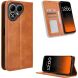 Чехол-книжка Deexe Retro Style для TECNO Pova 8 - Brown (432303Z). Фото 2 из 19