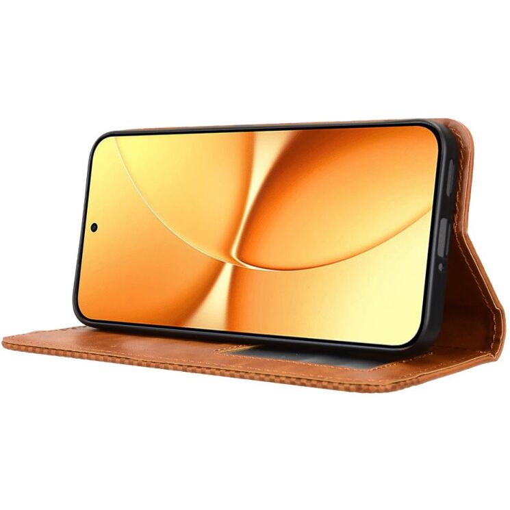 Чохол-книжка Deexe Retro Style для Xiaomi Poco X8 Pro Max - Brown: фото 6 з 20