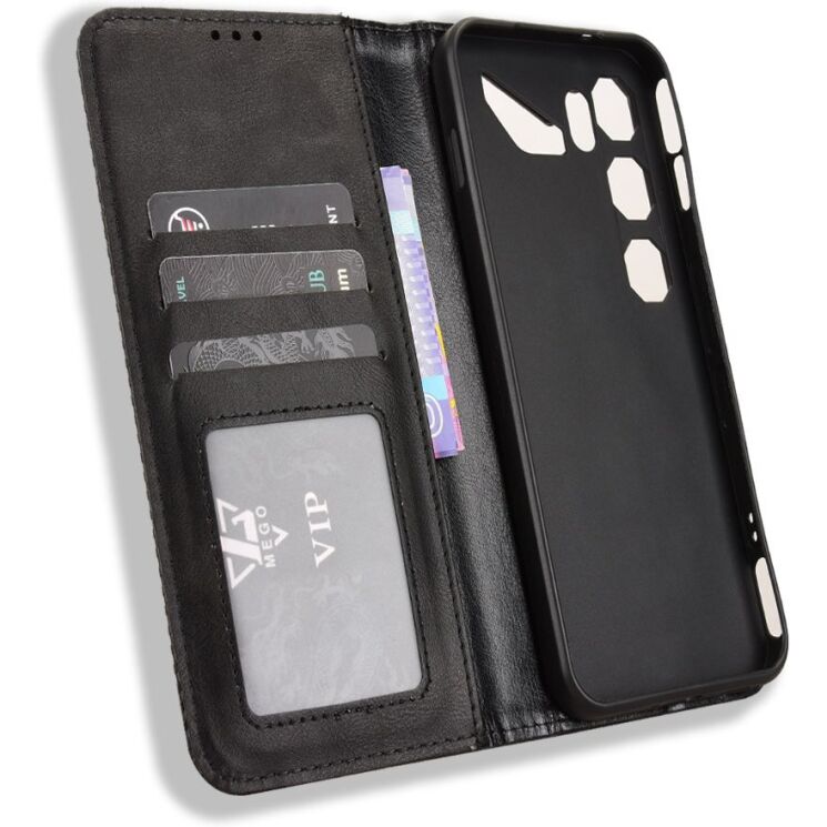 Чехол-книжка Deexe Retro Style для ZTE Nubia Neo 5 GT - Black (432001B) Чехол-книжка Deexe Retro Style для ZTE Nubia Neo 5 GT - Black: фото 4 из 19