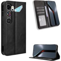 Чехол-книжка Deexe Retro Style для ZTE Nubia Neo 5 GT - Black: фото 1 из 19