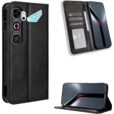 Чохол-книжка Deexe Retro Style для ZTE Nubia Neo 5 GT - Black: фото 1 з 19