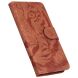 Чехол-книжка Deexe Tiger для Motorola Edge 50 Fusion - Brown (354229Z). Фото 4 из 7