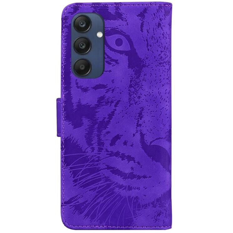 Чехол-книжка Deexe Tiger для Samsung Galaxy M35 (M356) - Purple: фото 6 из 7
