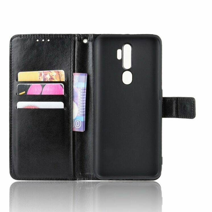 Классический чехол-книжка Deexe Wallet Style для OPPO A5 2020 - Black (239302B) Классический чехол-книжка Deexe Wallet Style для OPPO A5 2020 - Black: фото 4 из 14