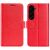 Чохол-книжка Deexe Wallet Style для Samsung Galaxy S23 FE - Red: фото 1 з 6