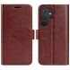 Чехол-книжка Deexe Wallet Style для Samsung Galaxy S25 Ultra (S938) - Brown (372218Z). Фото 1 из 6