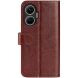 Чохол-книжка Deexe Wallet Style для Xiaomi Poco F7 - Brown (381143Z). Фото 3 з 8