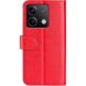 Чехол-книжка Deexe Wallet Style для Xiaomi Redmi Note 13 5G - Red (341201R). Фото 5 из 6