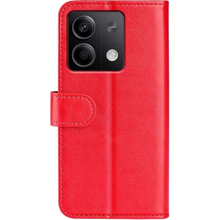 Чехол-книжка Deexe Wallet Style для Xiaomi Redmi Note 13 5G - Red: фото 5 из 6