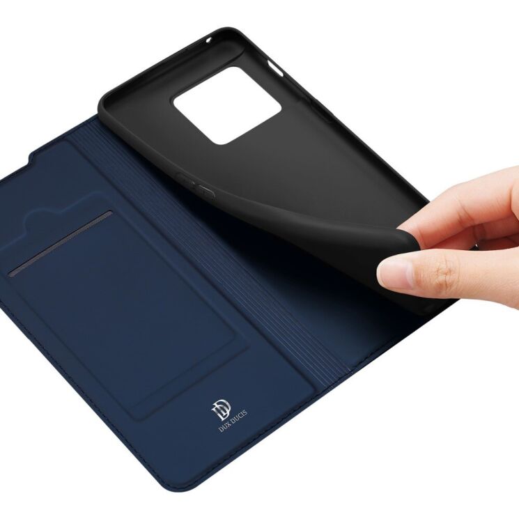 Чехол-книжка DUX DUCIS Skin Pro для OnePlus 10 Pro - Blue: фото 7 из 21