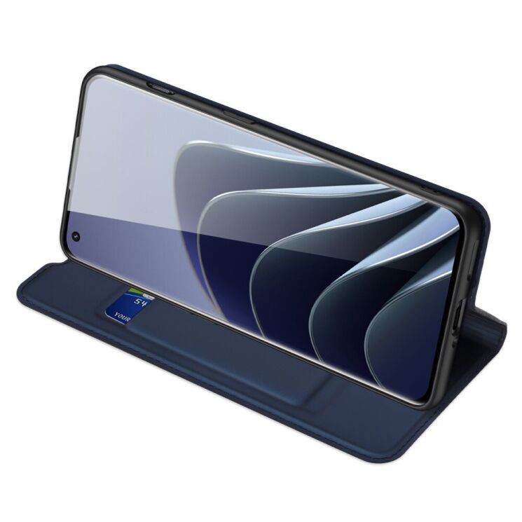 Чехол-книжка DUX DUCIS Skin Pro для OnePlus 10 Pro - Blue: фото 6 из 21