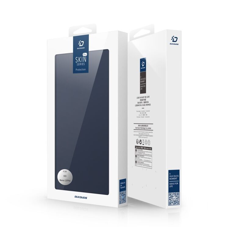 Чехол-книжка DUX DUCIS Skin Pro для OPPO Reno 13 Pro 5G - Blue: фото 11 из 11