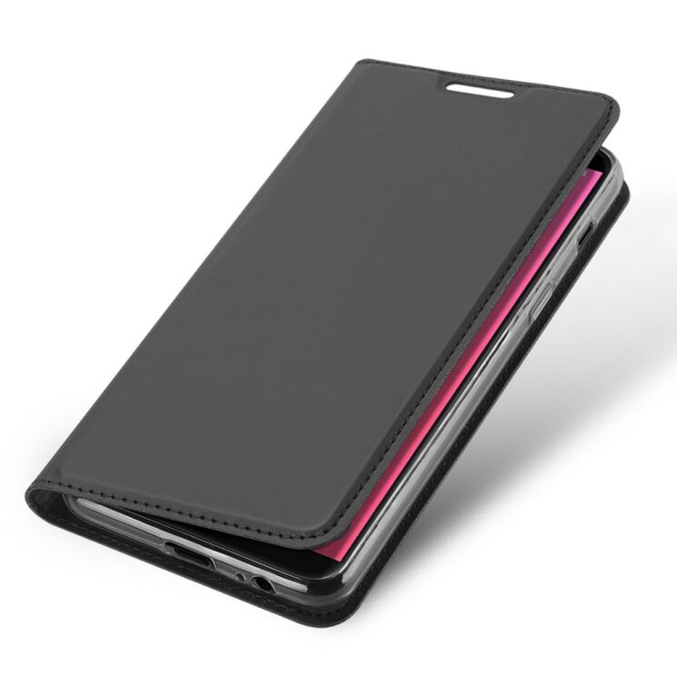Чехол-книжка DUX DUCIS Skin Pro для Samsung Galaxy J8 2018 (J810) - Grey: фото 4 из 9