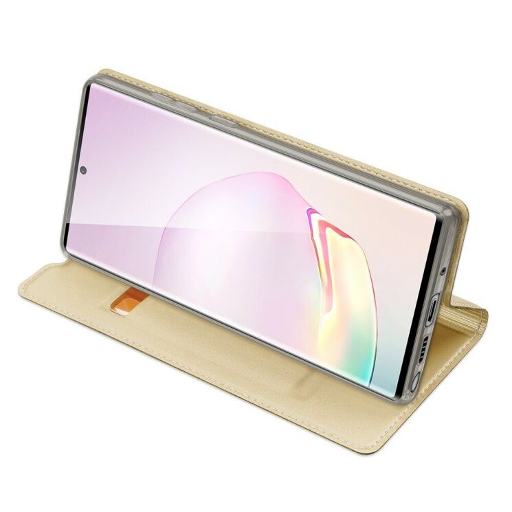 Чехол-книжка DUX DUCIS Skin Pro для Samsung Galaxy Note 20 (N980) - Gold: фото 3 из 21