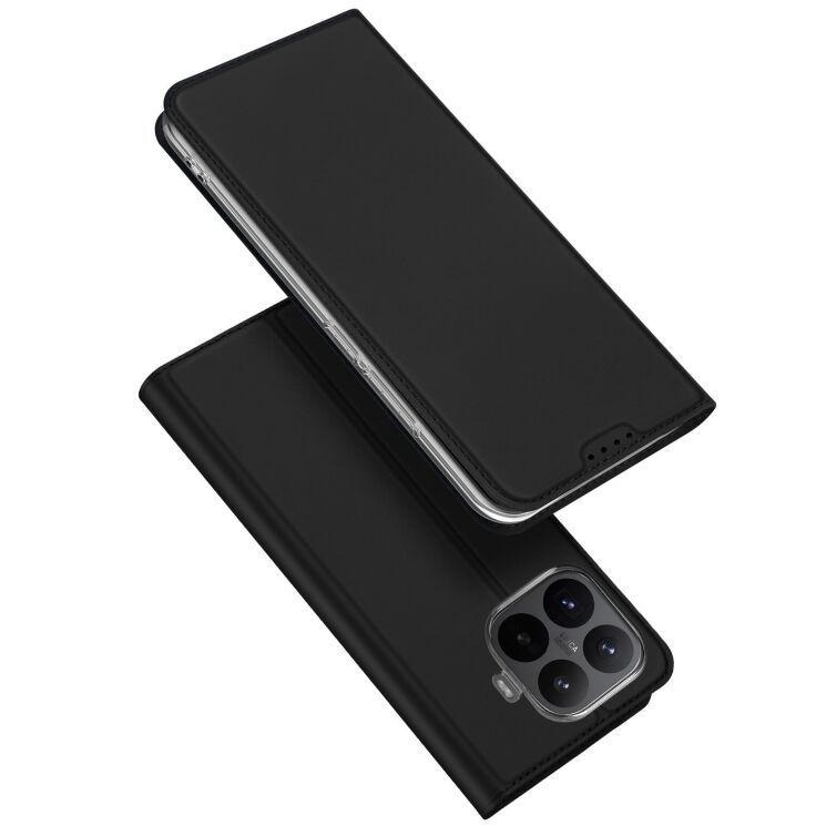 Чохол-книжка DUX DUCIS Skin Pro для Xiaomi 17T Pro - Black: фото 1 з 10