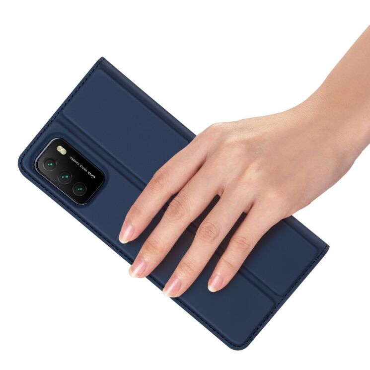 Чехол-книжка DUX DUCIS Skin Pro для Xiaomi Redmi 9T - Blue: фото 14 из 16