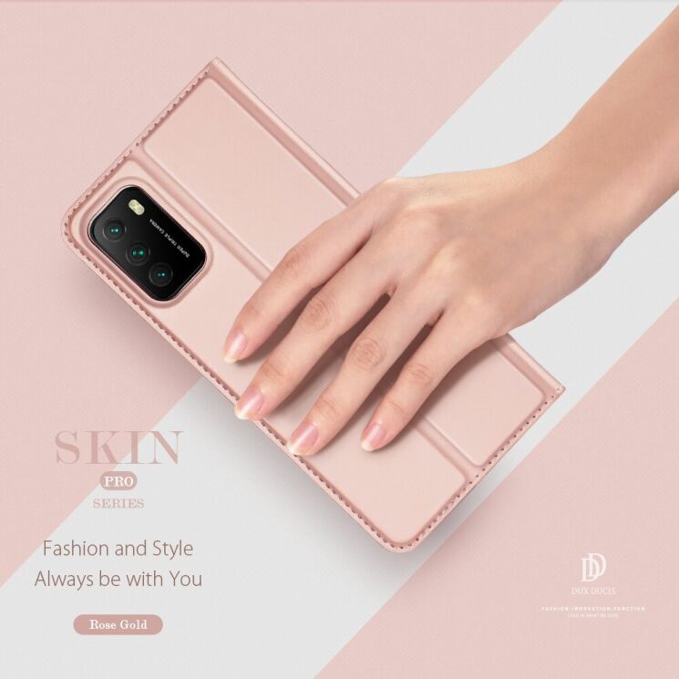 Чехол-книжка DUX DUCIS Skin Pro для Xiaomi Redmi 9T - Blue: фото 5 из 16