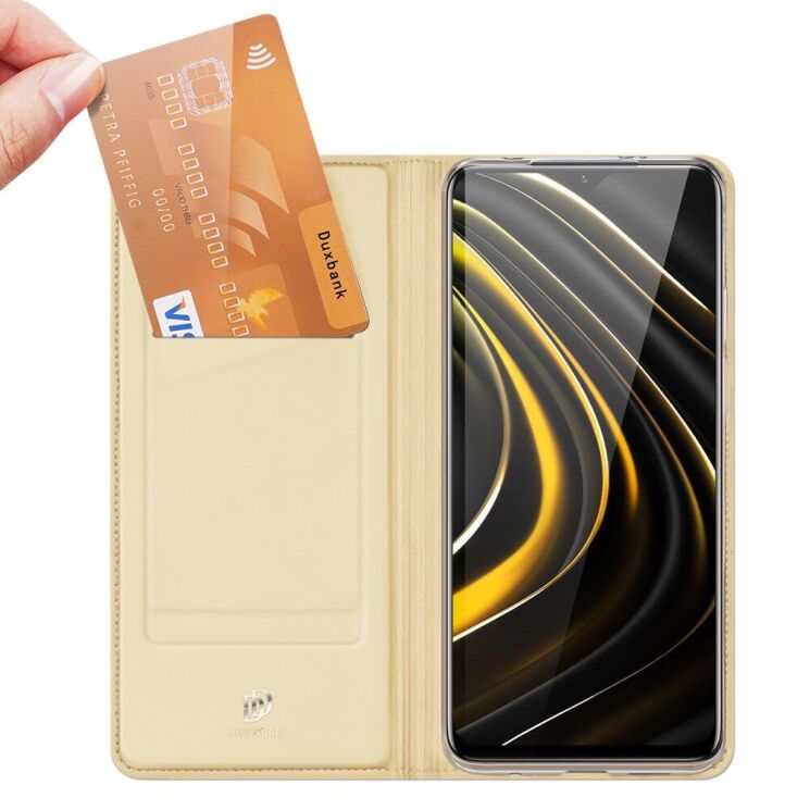 Чехол-книжка DUX DUCIS Skin Pro для Xiaomi Redmi 9T - Blue: фото 13 из 16