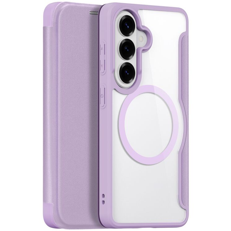 Чехол-книжка DUX DUCIS Skin X Pro Magnetic для Samsung Galaxy S26 - Purple: фото 1 из 13