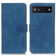 Чехол-книжка KHAZNEH Retro Wallet для Google Pixel 7a - Blue (322012L)