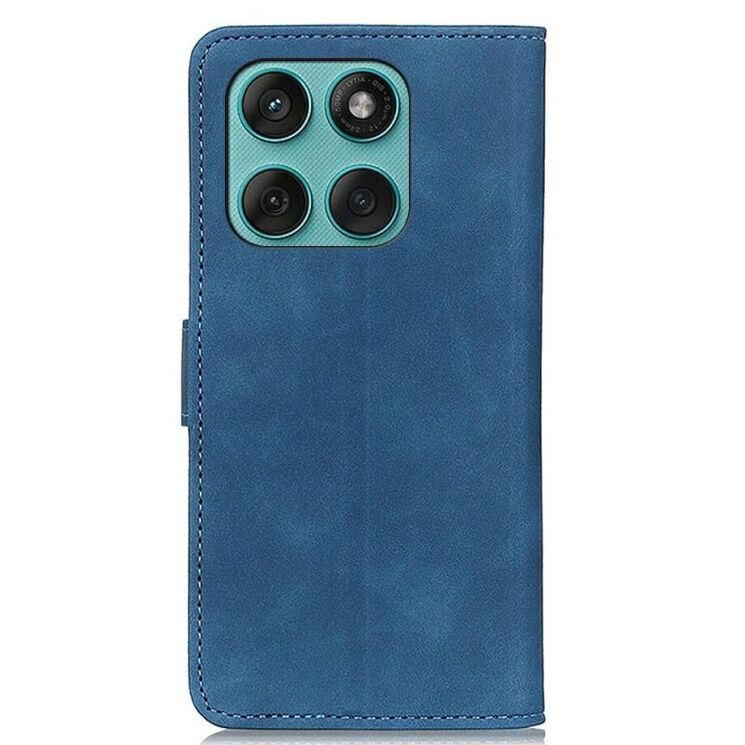 Чехол-книжка KHAZNEH Retro Wallet для Motorola Edge 60 / Edge 60 Pro / Edge 60 Fusion - Blue: фото 5 из 8