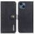 Чохол-книжка KHAZNEH Wallet Cover для Apple iPhone 15 - Black: фото 1 з 9
