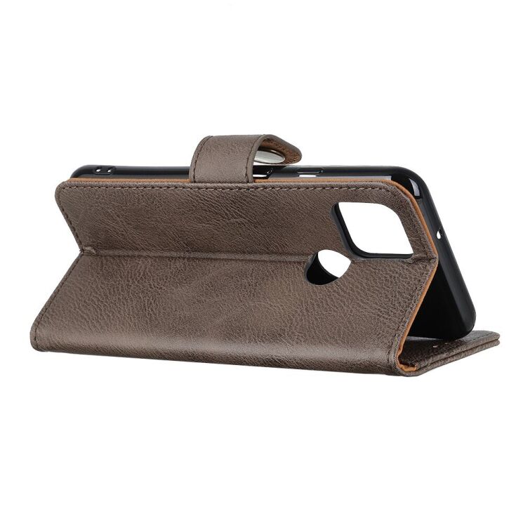Чохол-книжка KHAZNEH Wallet Cover для Google Pixel 5a - Khaki: фото 3 з 8