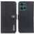 Чехол-книжка KHAZNEH Wallet Cover для Motorola Edge 50 - Black: фото 1 из 8